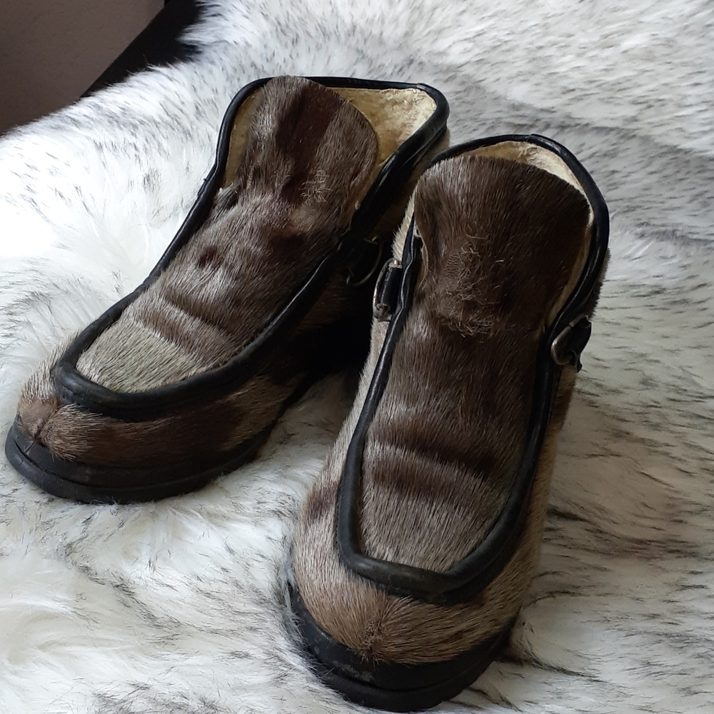 Fur Moccasins